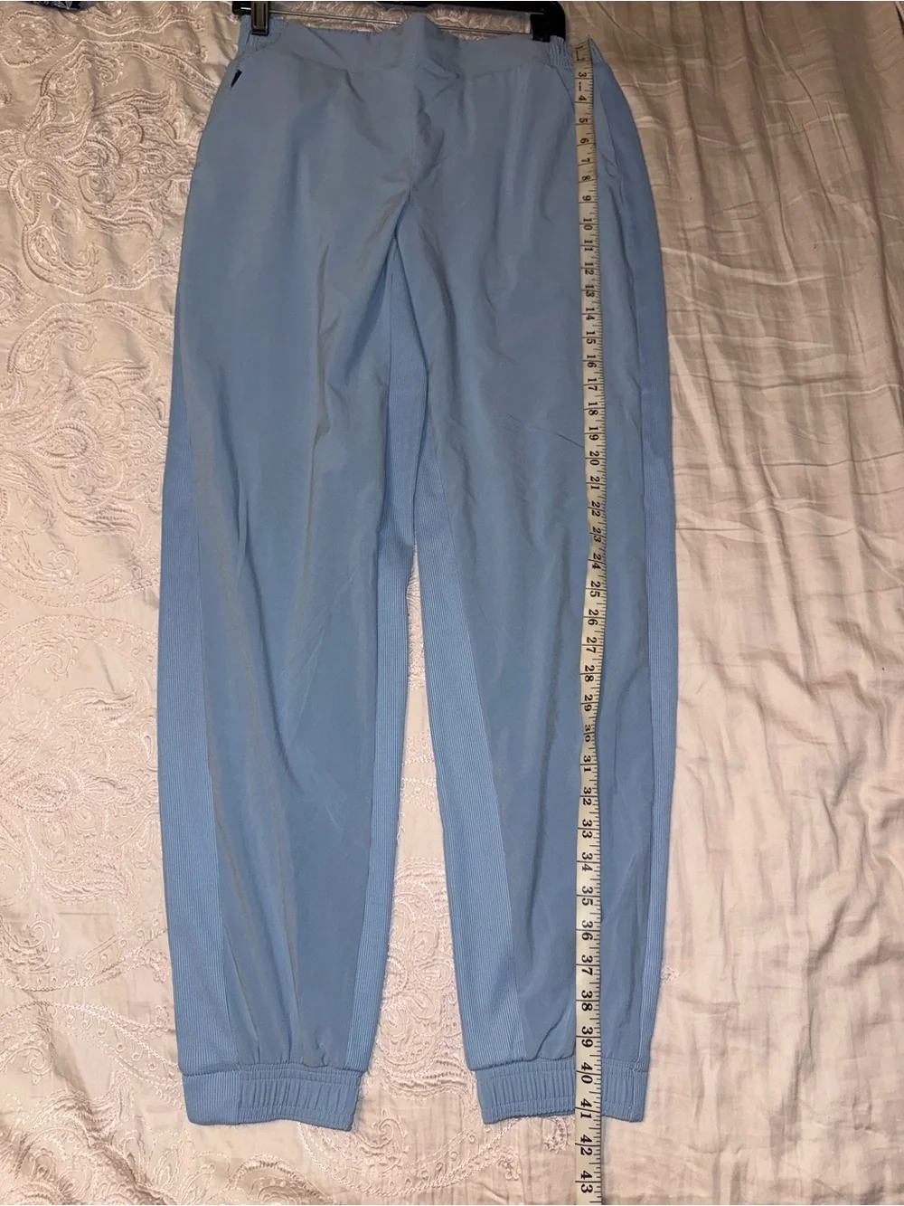 Athleta Brooklyn Mid Rise Jogger Shadow Blue Size 10 Tall